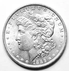 1886 Morgan Silver Dollar, 90% Silver, Very Good Condition, Philadelphia Mint