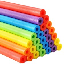 39 x 2.36" Jumbo Pool Noodles Bulk Heavy Duty DIY Decorations