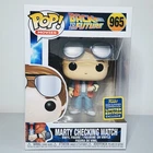 Funko Pop: Back to the Future - Marty Checking Watch #965 SDCC 2020 Exclusive