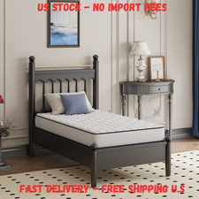 HOT DEAL Pearl 6" Twin Size Medium Adult Supportive Innerspring Mattress, NEW