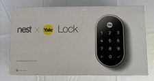 Google Nest x Yale Lock - Smart Lock for Keyless Entry - Satin Nickel