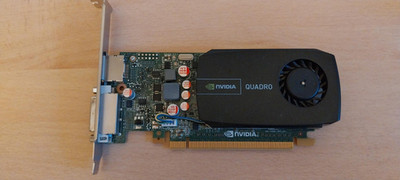 NVIDIA Quadro 600 (1024 MB)  Grafikkarte 1 GB PCIexpress DVI DP