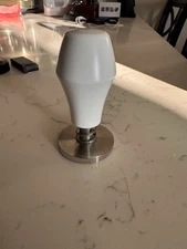 Normcore 53.3mm Espresso Tamper V4, Spring-loaded Coffee Tamper White