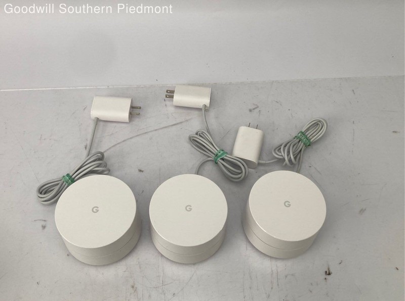 Google AC-1304 3-Part Mesh-Wifi System Set - Untested