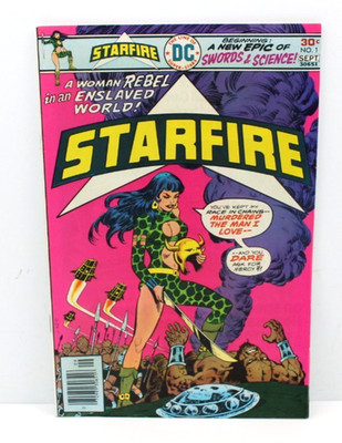 DC Comics: Starfire #1  First Issue Superhero Action 1976 VF/Excellent