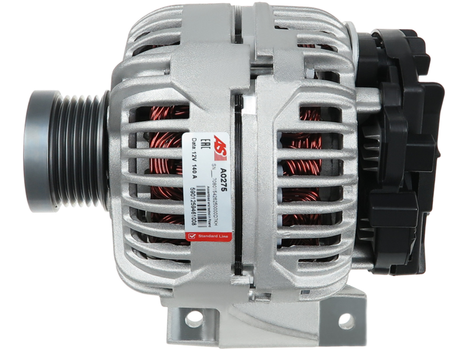 Brand New Alternator 12V 140A for VOLVO S80 1998-2015 AWD D5 OE 0124525060