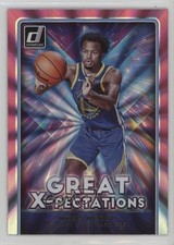 2021-22 Panini Donruss Great X-Pectations Holo Pink Laser Moses Moody #2 3hd