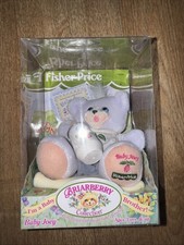 Vintage 1999 Fisher-Price Briarberry Collection Baby Joey Bear Plush New