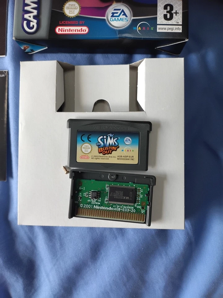The Sim Bustin Out GBA TESTED + WORKING - Box, Manual Included Amazing Condition - Image 2 of 4