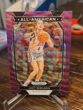 2024-25 JACY SHELDON PANINI PRIZM DRAFT PICKS ALL-AMERICAN PURPLE WAVE