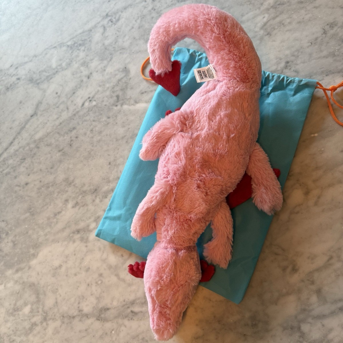 Jellycat Valentine's Heart Dragon Plush NWT | eBay