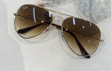 Rayban Aviator RB3025 58mm Brown Gradient