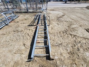 16ft. Steel Caged Ladder