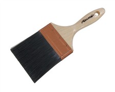 4in 100mm Wall Paint Brush Wooden Handle for Masonry & Fences