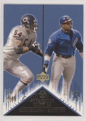 2002 Upper Deck UD Superstars Keys to the City Brian Urlacher Sammy Sosa HOF 0q3