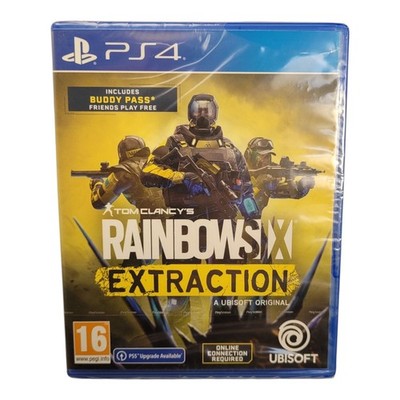 Tom Clancy's Rainbow Six Extraction PS4 | Torn Cellophane Neu Sealed