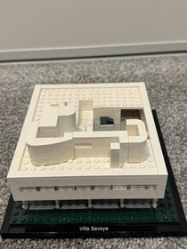 LEGO ARCHITECTURE 21014 Villa Savoye With Instructions! Retired Great Condition