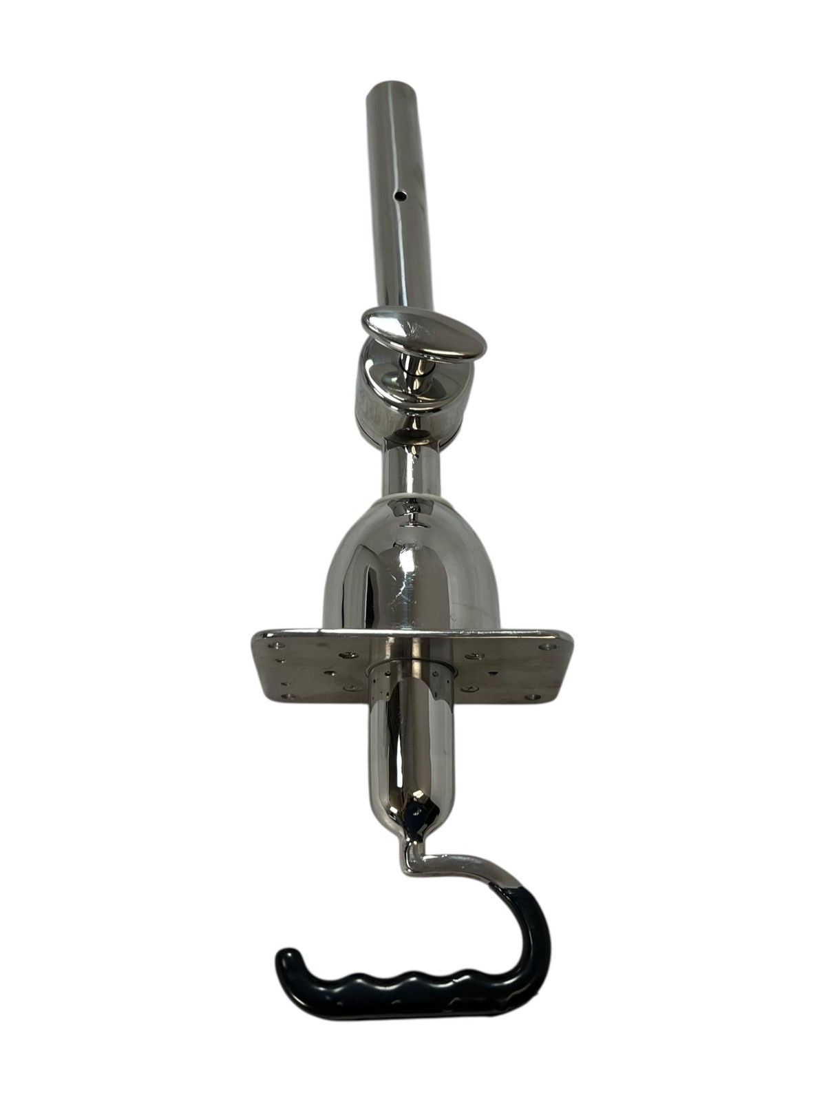 Top Mount Adjustable Outrigger Holder, Stainless Steel, For 1 1/8in Pole