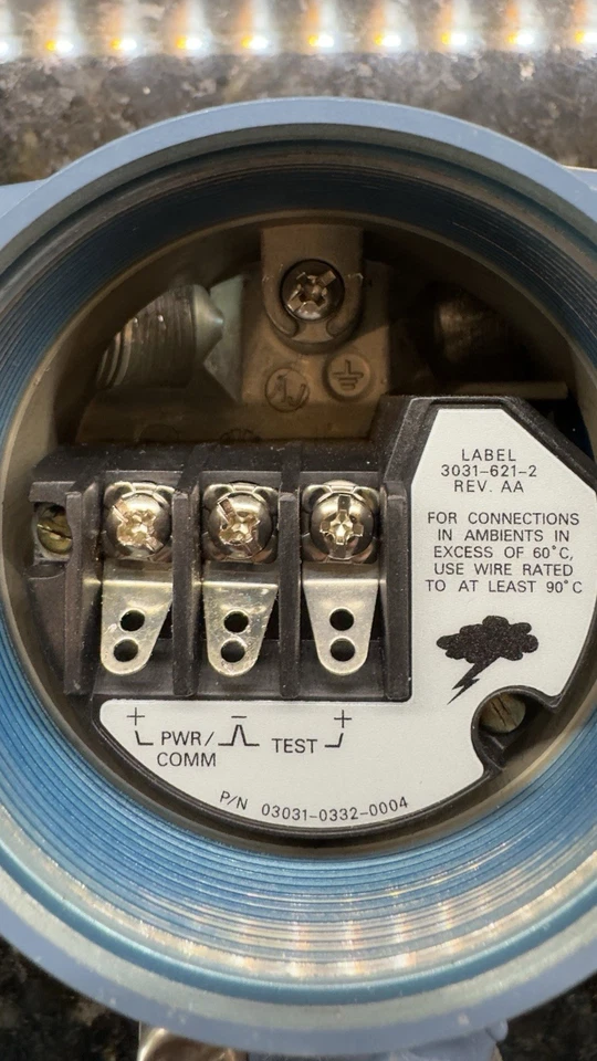 ROSEMOUNT 2090PG1S22C1T1E5M5 10.5-36VDC NSNP 0-30 PSI Foto 2 de 4