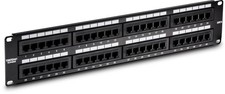 TRENDnet - TC-P48C6 - TRENDnet 48-Port Cat6 Unshielded Patch Panel, Wallmount