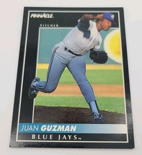 1992 Score Juan Guzman #183 Pinnacle Toronto Blue Jays Baseball Card