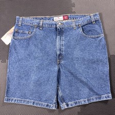 Levi Strauss Signature 545 Loose Fit Mens 44 Denim Shorts Medium Wash Blue Y2K