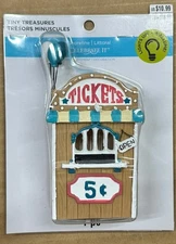 Tiny treasures shorline carnival ticket booth kiosk village