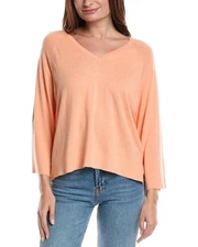 Forte Cashmere Easy Silk & Cashmere-Blend Sweater Women's