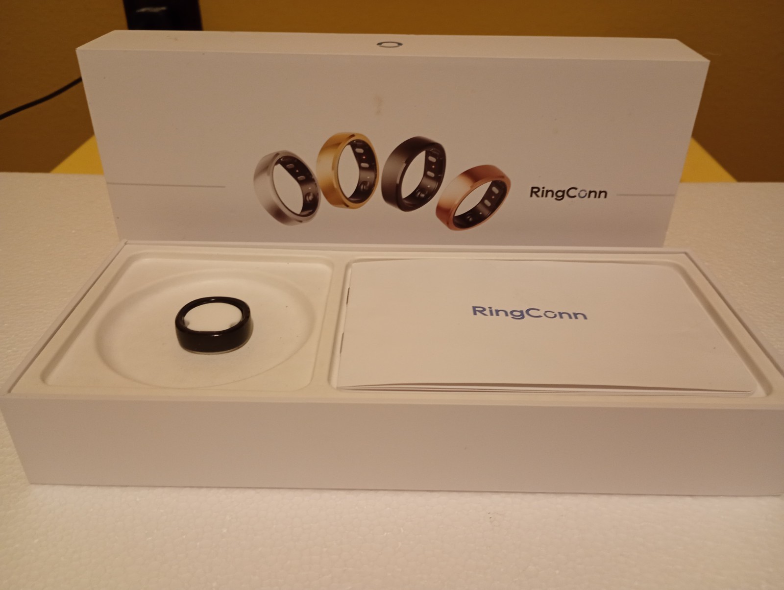 RingConn Gen 2 Smart Ring Size 12 Black