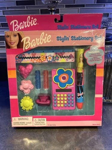 Vintage Barbie styling stationary set
