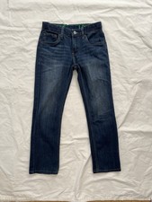 Levi  s Boy  s SZ 10 Regular 511 Blue Denim Jeans With Adjustable Waist Tabs