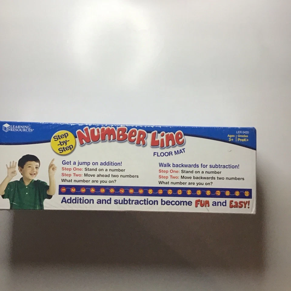 Learning Resources, Math Counting Step-by-Step Number Line 1-20, - Image 4 of 4