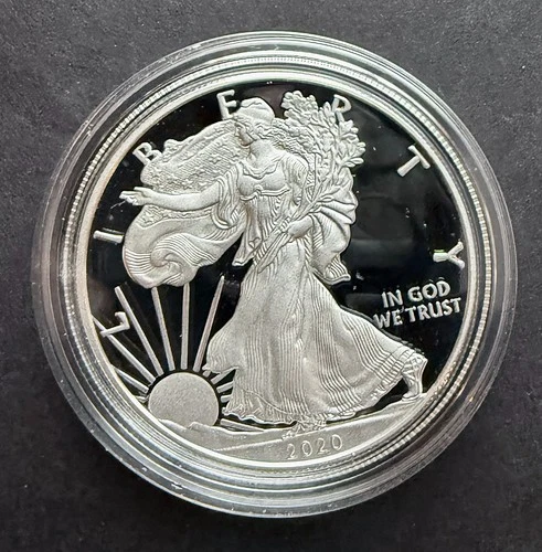 2020-W American Eagle Proof Silver Dollar 1 oz. U.S. Coin