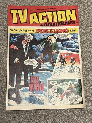 TV ACTION + COUNTDOWN Comic - Heft 85 - 30. September 1972 - (Doctor Who Cover)