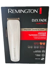 Remington D.I.Y Fade Haircut Kit Uniques Tapered Combs HC4061 NEW