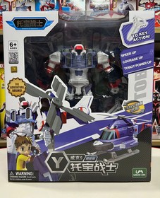 Color Box Tobot Transform Car Action Doll MINI Warrior Car Children's Gift