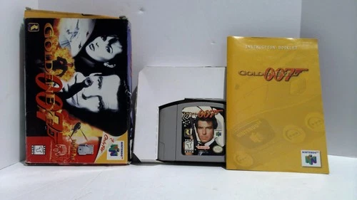 Goldeneye 007  - Nintendo 64 N64 - Box + Game + Manual