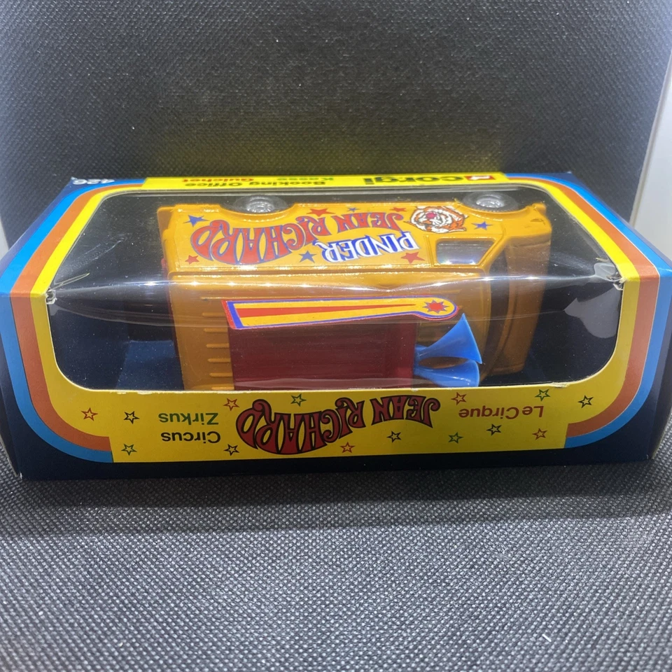 Corgi 426 Pinder Jean Richard Circus Booking Office Van Boxed Vintage Chevrolet - Image 3 of 4