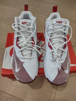 Nike Air Zoom Hyperset 2 White/Red FQ7070 106 US Men's Size 13 Volleyball