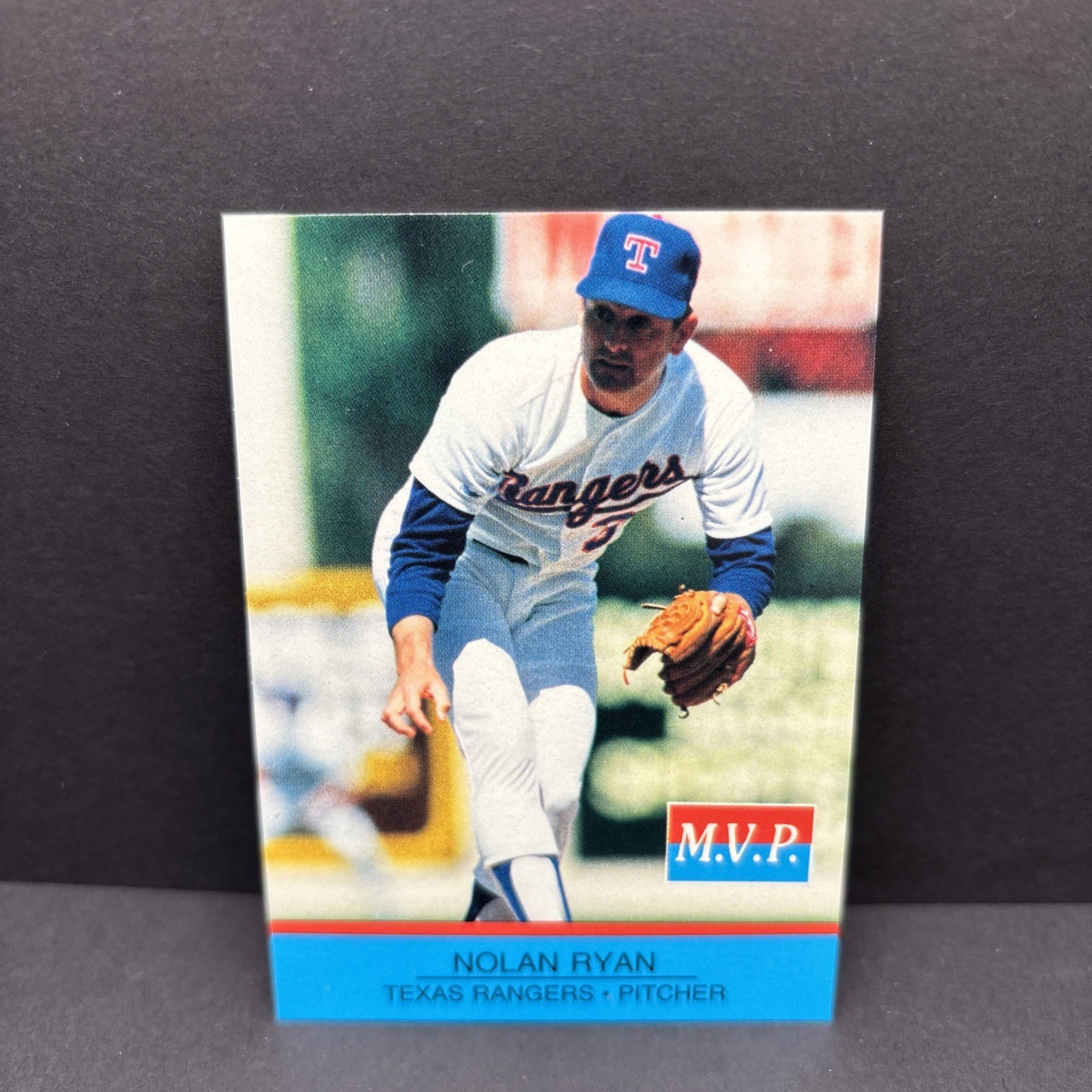1990 Big League All Stars Nolan Ryan Rangers Oddball 6 Of 10 Rare