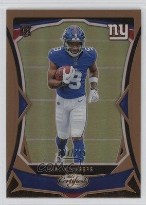 2024 Certified Rookies Bronze Mirror 257/275 Malik Nabers #105 Rookie RC 0y9k