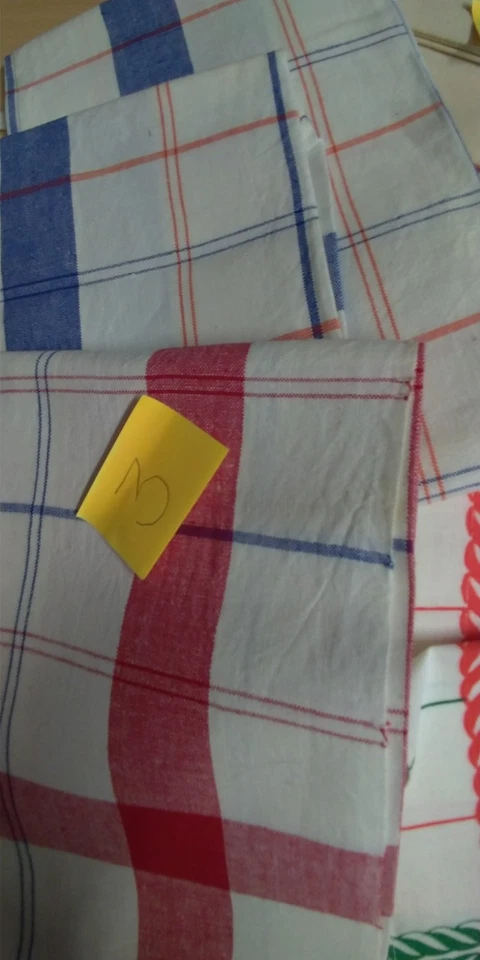 LOT DE 17 ANCIENS GRANDS TORCHONS / Stock Ancien/n’à Pas Été Utilisé... - Photo 4/4