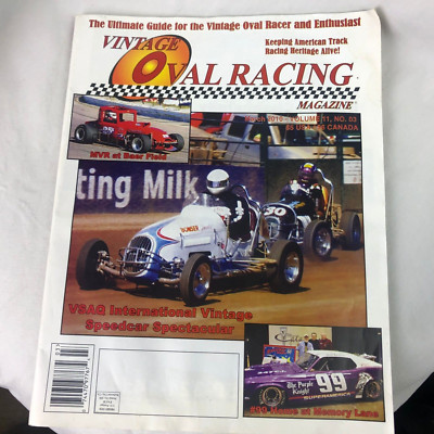 VINTAGE OVAL RACING MAGAZINE March 2010, vol. 11 no. 3 | eBay
