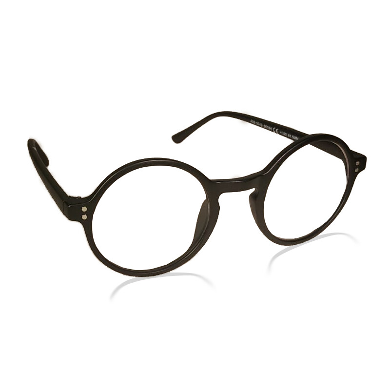 Occhiali da Lettura da Vista Tondi Retro Funky Euro Fashion Fodero  Trasparente - Shopping.com