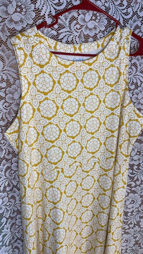 ~Croft & Barrow Ladies Sleeveless Midi Dress Size.XXL