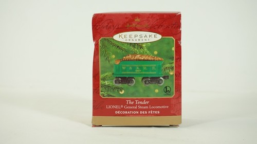 Hallmark Lionel Ornament General Steam Locomotive WARR Tender NEW B81 - Picture 7 of 9