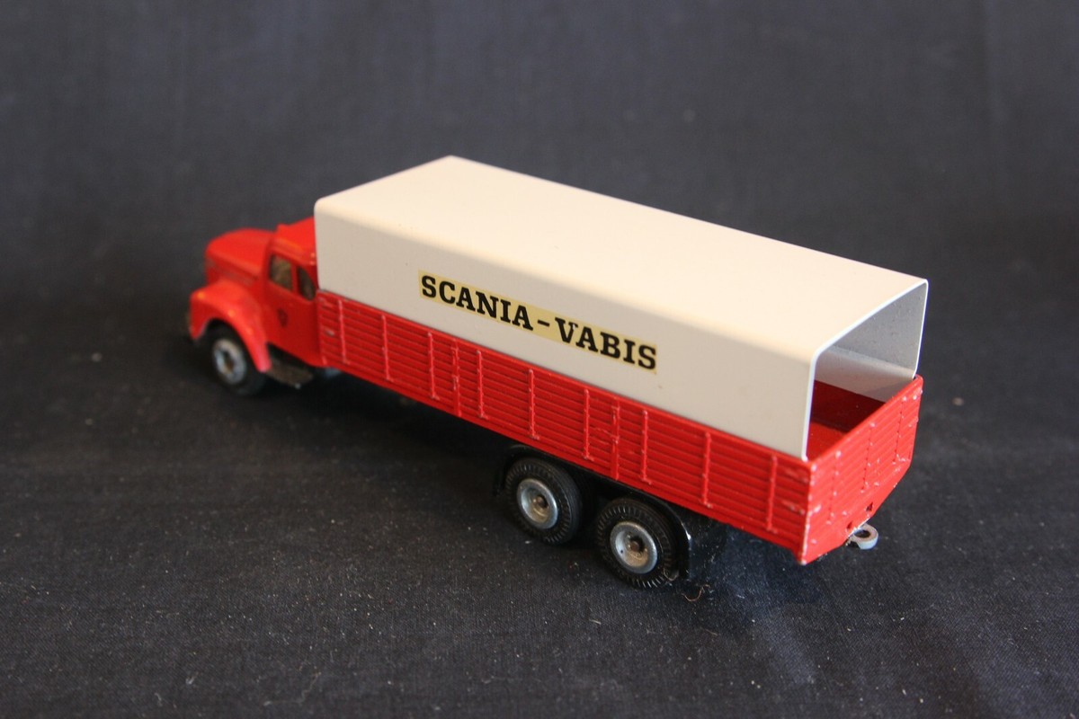 TEKNO SCANIA VABIS 材木運搬車 Tekno Scania Vabis Timber Carrier, Very Near Mint/Unboxed