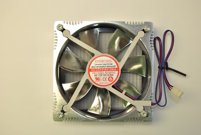 EverCool Low noise Fan, Two Ball Bearing EC12025M12BA with Filter