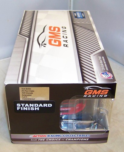 1:24 ACTION 2020 #23 PLAN B SALES 1984 RED BRETT MOFFITT AUTOGRAPHED 1/72 COA - 第 7/7 張圖片