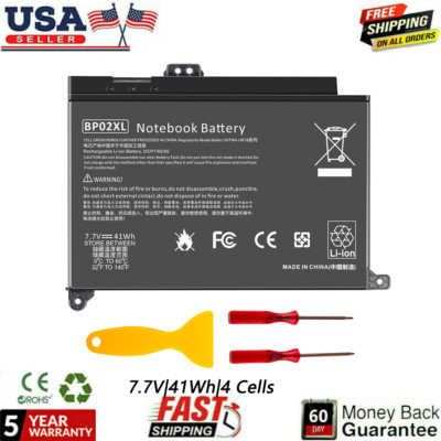 BP02XL Battery for HP Pavilion PC 15 15-AU000 15-AU010WM 15-AU018WM 15-AW000